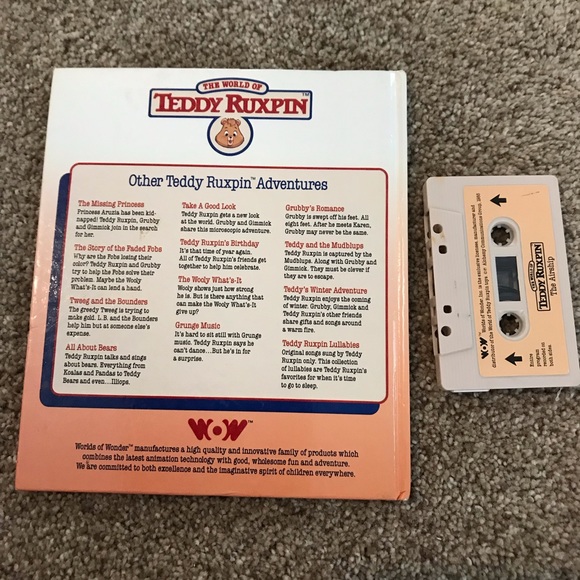 Teddy. Ruskin adventure series, book on tape, vintage, 1985. - Picture 2 of 2